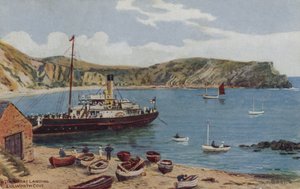 Débarcadère de bateau à vapeur, Lulworth Cove